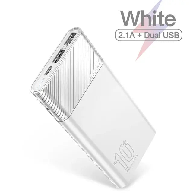 KUULAA Power Bank 10000mAh QC PD 3.0 Portable Power