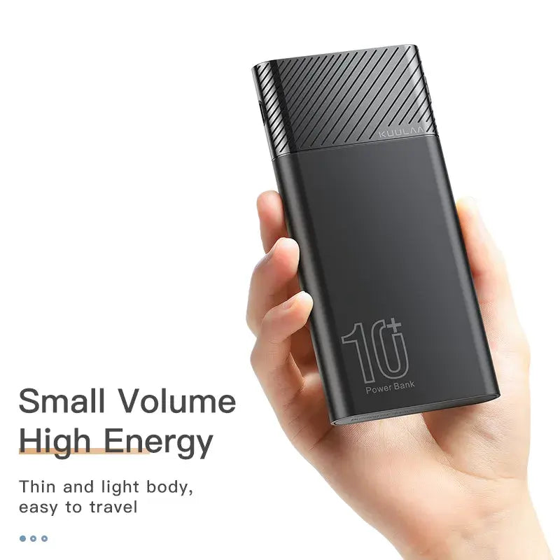 KUULAA Power Bank 10000mAh QC PD 3.0 Portable Power