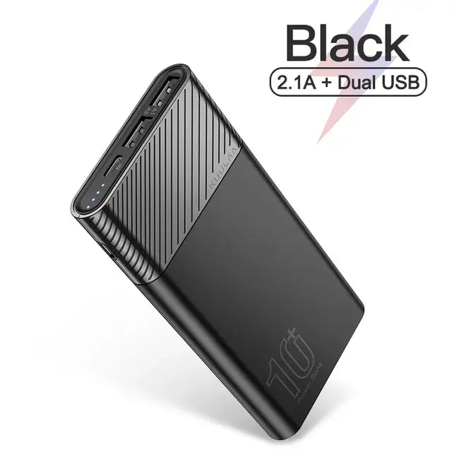 KUULAA Power Bank 10000mAh QC PD 3.0 Portable Power